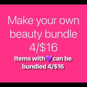 Beauty bundles 💜=4/$16